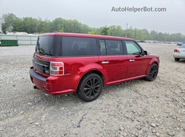 2FMGK5C81GBA11469 2016 FORD FLEX Maroon Rear right