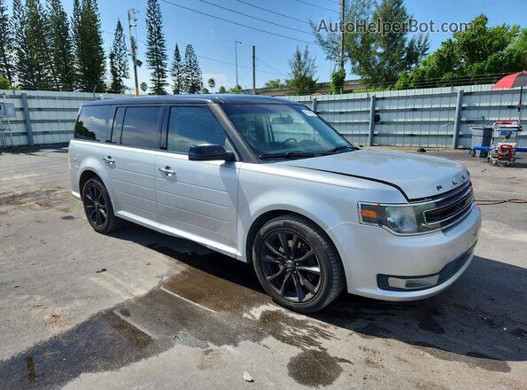 2FMGK5C81GBA17658 2016 FORD FLEX Silver Vista interior delantera