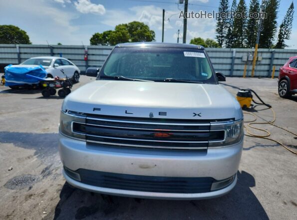 2FMGK5C81GBA17658 2016 FORD FLEX Silver Vista del salpicadero
