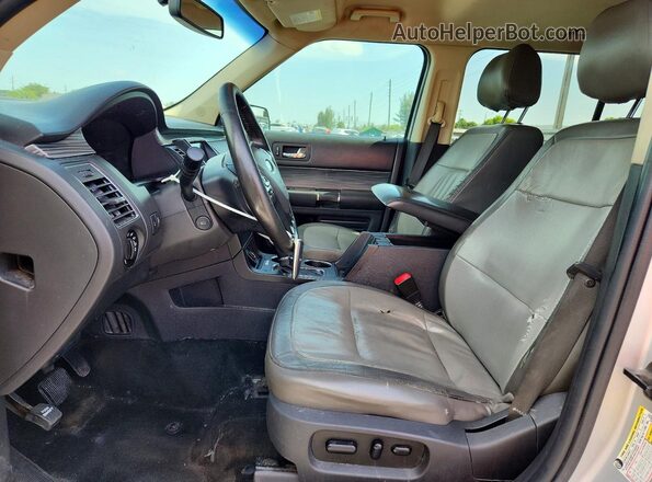 2FMGK5C81GBA17658 2016 FORD FLEX Silver Vista del compartimento del motor