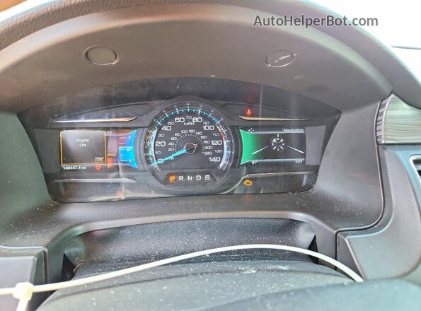 2FMGK5C81GBA17658 2016 FORD FLEX Silver 
