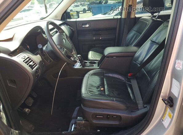 2FMGK5C81KBA14249 2019 FORD FLEX Серебряный Вид салона спереди