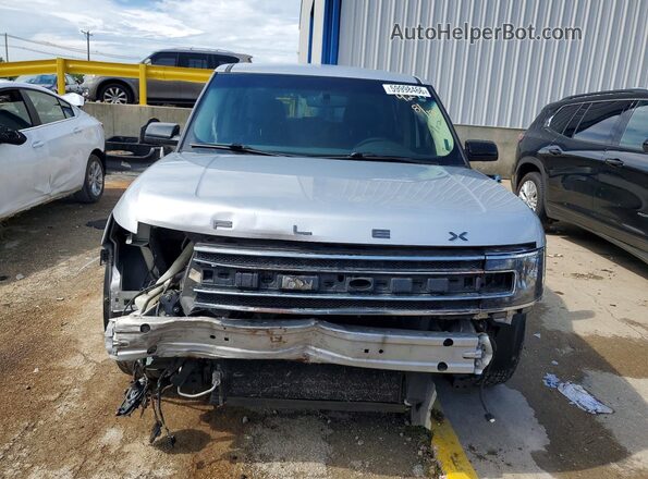 2FMGK5C81KBA14249 2019 FORD FLEX Серебряный Вид спереди