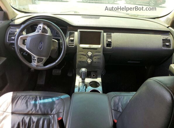 2FMGK5C81KBA17278 2019 FORD FLEX Black Vista del salpicadero