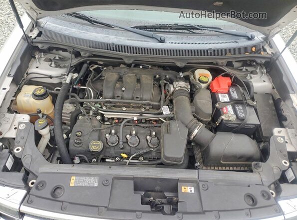 2FMGK5C82HBA08288 2017 FORD FLEX Серебряный Вид подкапотного пространства