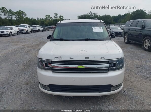 2FMGK5C82JBA02030 2018 FORD FLEX White Widok z przodu