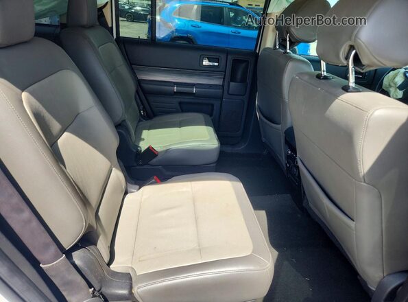 2FMGK5C84HBA07496 2017 FORD FLEX White უკანა სალონის ხედი