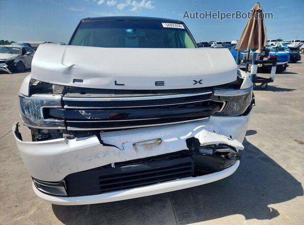 2FMGK5C84HBA07496 2017 FORD FLEX White წინა ხედი