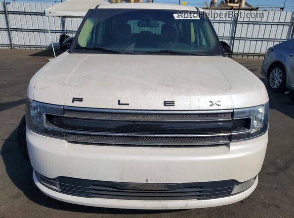 2FMGK5C84KBA13063 2019 FORD FLEX White Вид спереду