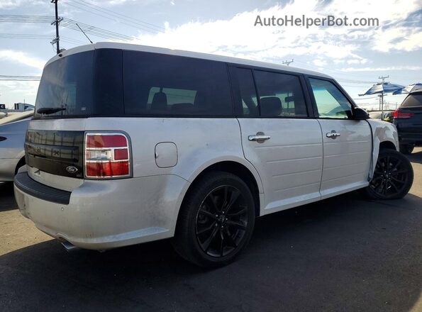 2FMGK5C84KBA13063 2019 FORD FLEX White Задня права чверть