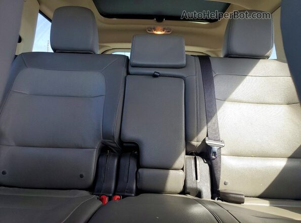 2FMGK5C84KBA13063 2019 FORD FLEX White Вид задніх сидінь