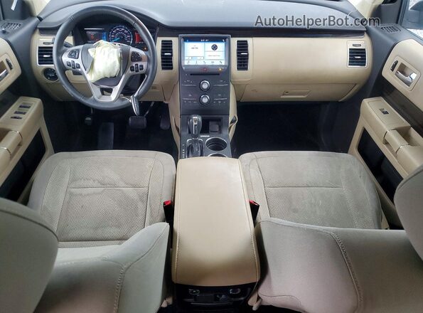 2FMGK5C84KBA25777 2019 FORD FLEX Blue წინა პანელის ხედი