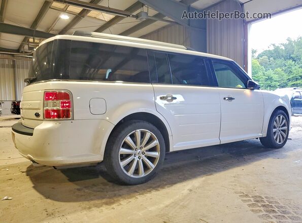 2FMGK5C85GBA12396 2016 FORD FLEX White Задня права чверть