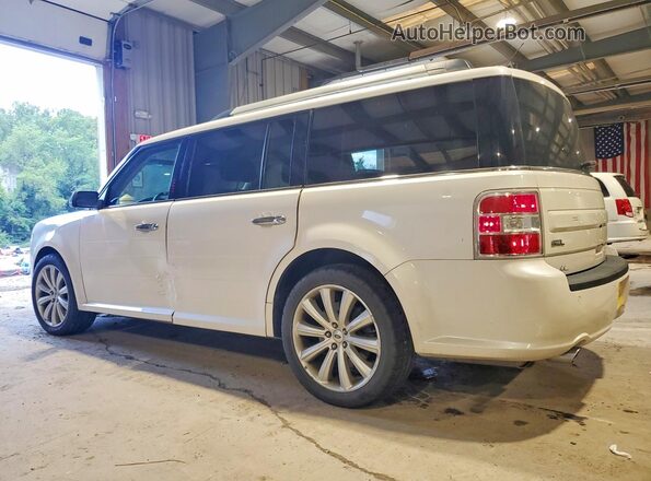 2FMGK5C85GBA12396 2016 FORD FLEX White Задня ліва чверть
