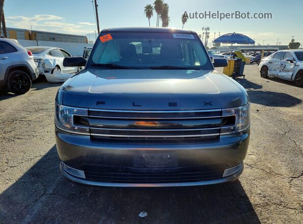 2FMGK5C85JBA21705 2018 FORD FLEX Серый Вид спереди