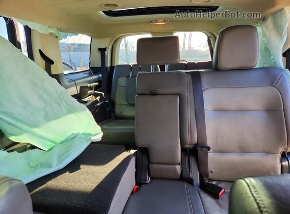 2FMGK5C85JBA21705 2018 FORD FLEX Серый Вид задних сидений