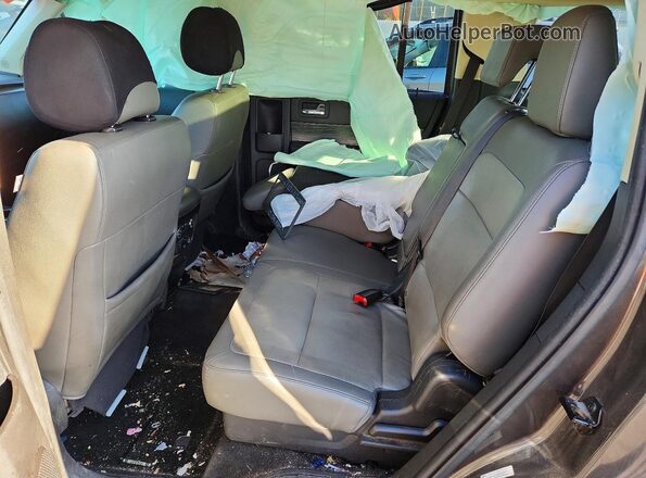 2FMGK5C85JBA21705 2018 FORD FLEX Серый Вид задней части салона