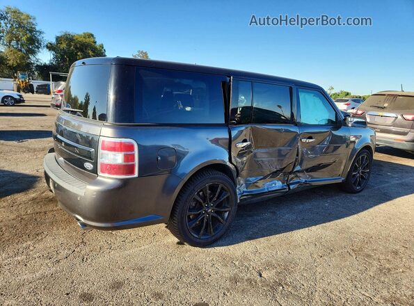 2FMGK5C85JBA21705 2018 FORD FLEX Серый Задняя правая четверть