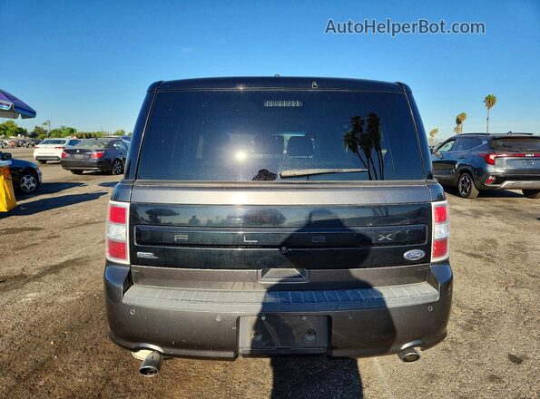 2FMGK5C85JBA21705 2018 FORD FLEX Серый Вид сзади