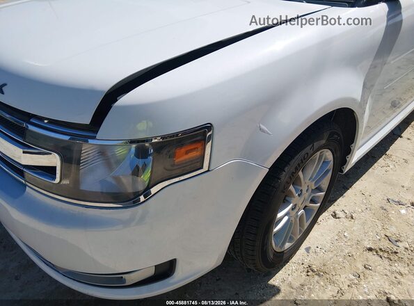 2FMGK5C85KBA32267 2019 FORD FLEX White Դիմացի տեսք