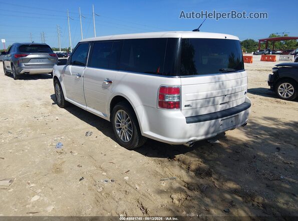 2FMGK5C85KBA32267 2019 FORD FLEX White Հետևի ձախ