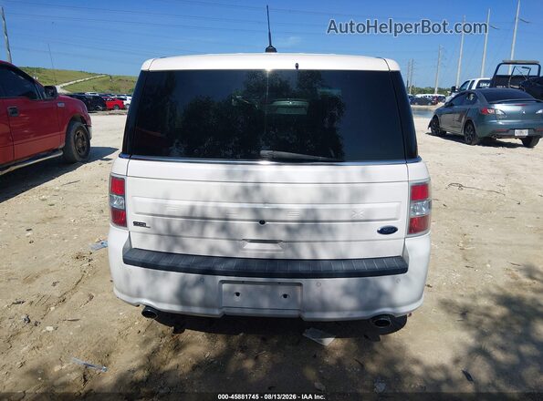 2FMGK5C85KBA32267 2019 FORD FLEX White 