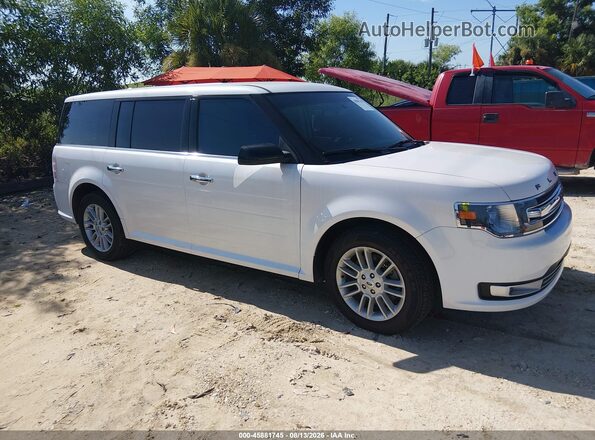 2FMGK5C85KBA32267 2019 FORD FLEX White Սալոնի հետևի տեսք
