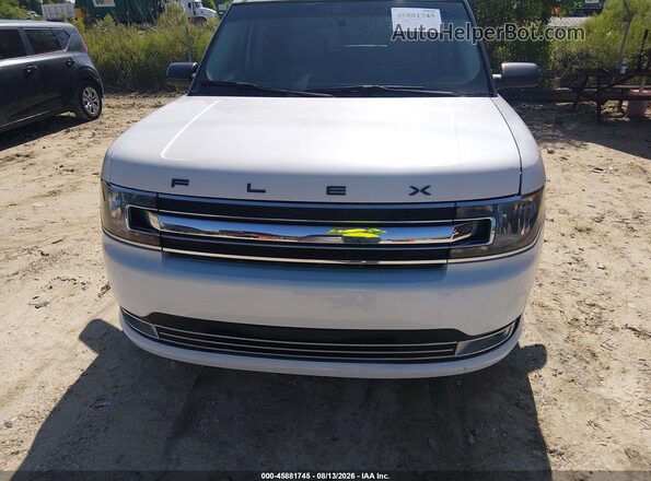 2FMGK5C85KBA32267 2019 FORD FLEX White Սարքավորումների վահանակի տեսք