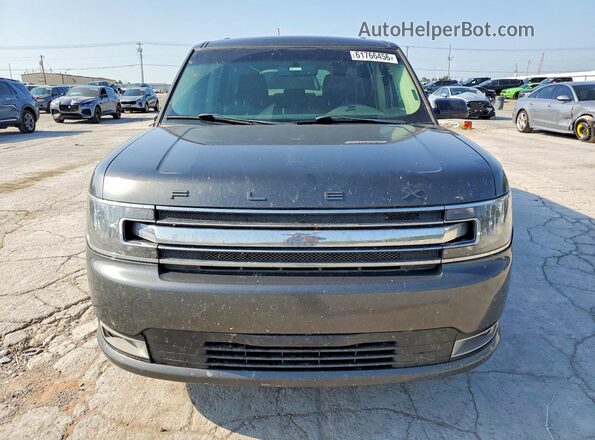 2FMGK5C85KBA33614 2019 FORD FLEX Gray Դիմացի տեսք