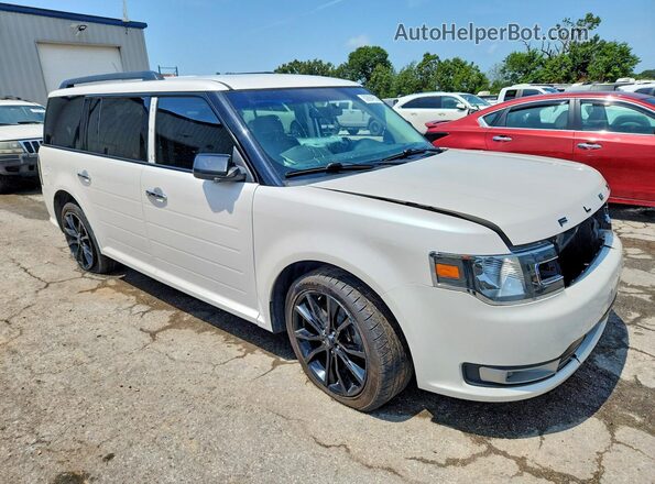 2FMGK5C85KBA34424 2019 FORD FLEX White Передня права чверть