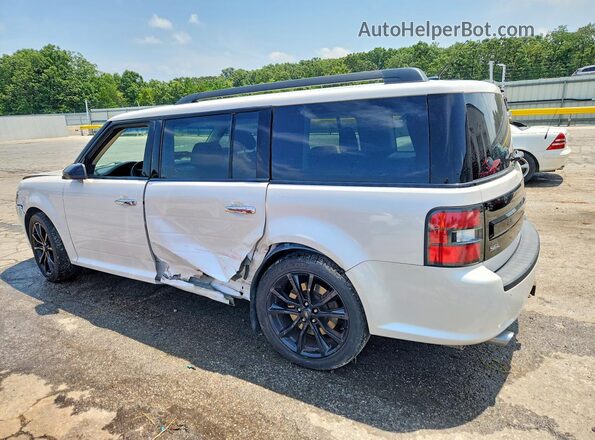 2FMGK5C85KBA34424 2019 FORD FLEX White Задня ліва чверть