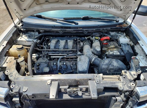 2FMGK5C85KBA34424 2019 FORD FLEX White Вид підкапотного простору