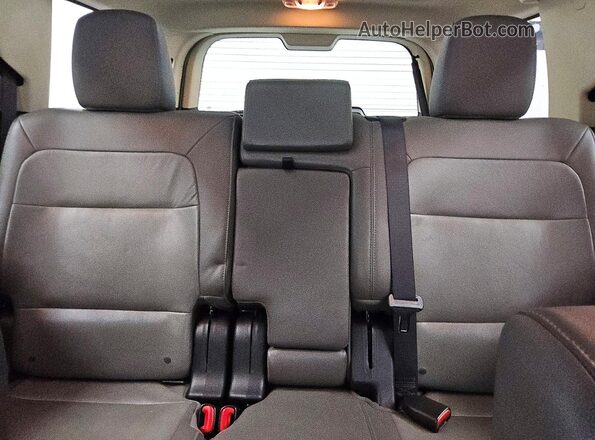 2FMGK5C86JBA01513 2018 FORD FLEX White Հետևի նստատեղերի տեսք