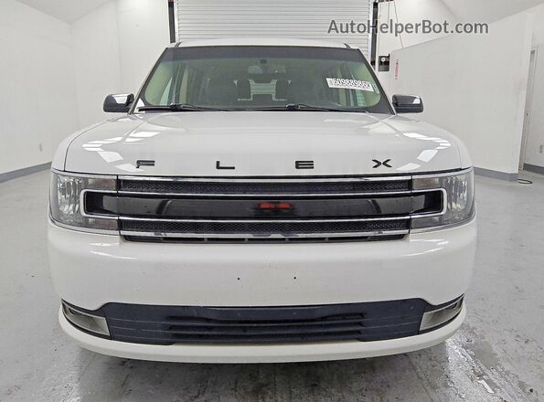 2FMGK5C86JBA01513 2018 FORD FLEX White Դիմացի տեսք