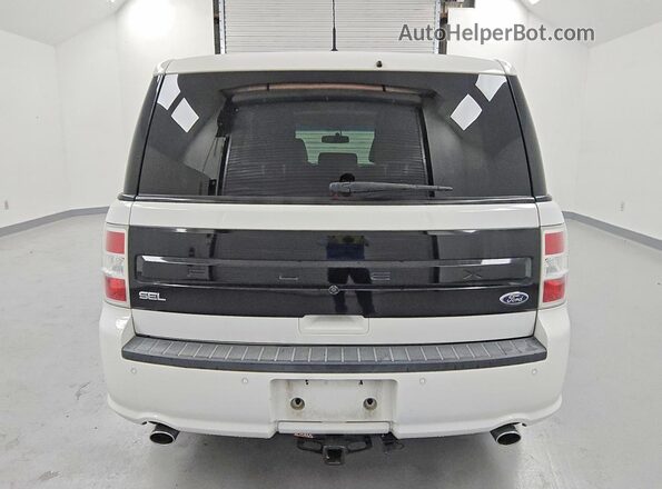 2FMGK5C86JBA01513 2018 FORD FLEX White Հետևի տեսք