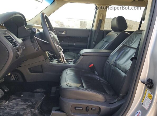 2FMGK5C86KBA11590 2019 FORD FLEX Silver Вид салону спереду