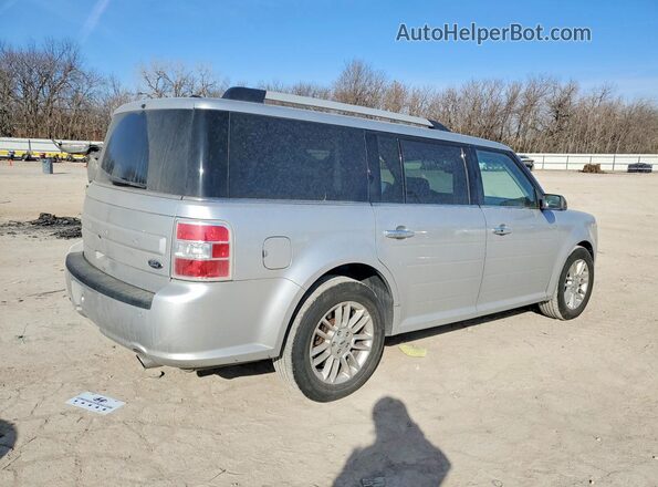 2FMGK5C86KBA11590 2019 FORD FLEX Silver Задня права чверть