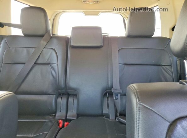 2FMGK5C86KBA11590 2019 FORD FLEX Silver Вид задніх сидінь