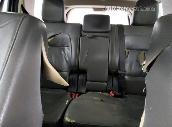 2FMGK5C86KBA30723 2019 FORD FLEX Tan უკანა სავარძლების ხედი
