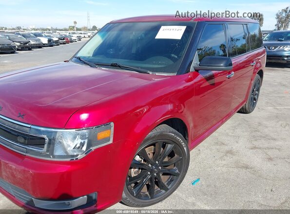 2FMGK5C87GBA24274 2016 FORD FLEX Red Вид спереду