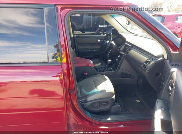 2FMGK5C87GBA24274 2016 FORD FLEX Red Вид салону спереду