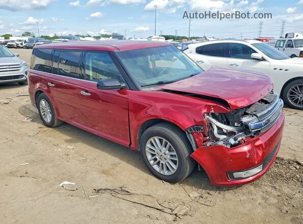 2FMGK5C87JBA18689 2018 FORD FLEX Red წინა მარჯვენა