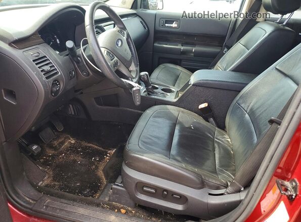 2FMGK5C87JBA18689 2018 FORD FLEX Red წინა სალონის ხედი