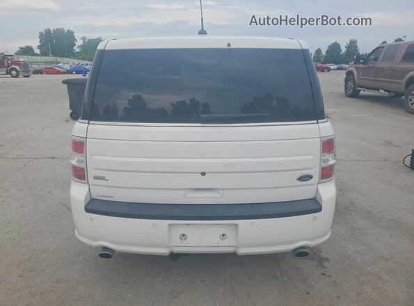 2FMGK5C87KBA19164 2019 FORD FLEX White Vista trasera