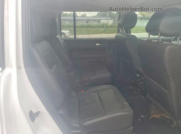 2FMGK5C87KBA19164 2019 FORD FLEX White Vista de los asientos traseros