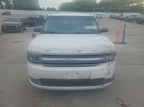 2FMGK5C87KBA19164 2019 FORD FLEX White Vista frontal