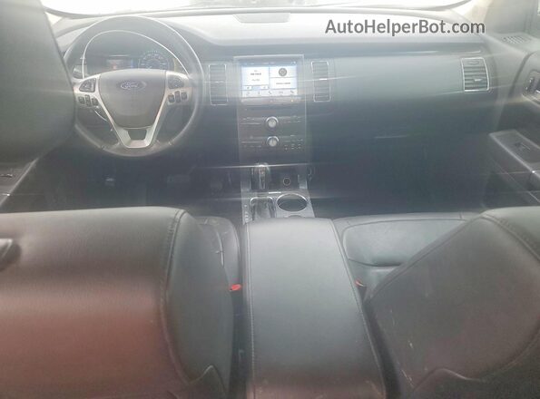 2FMGK5C87KBA19164 2019 FORD FLEX White Vista del salpicadero