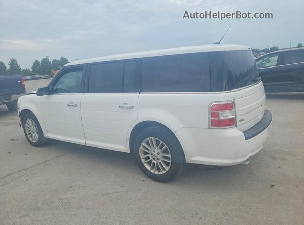 2FMGK5C87KBA19164 2019 FORD FLEX White Trasero izquierdo