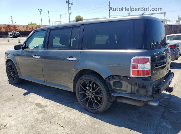 2FMGK5C88GBA05751 2016 FORD FLEX Gray Trasero izquierdo