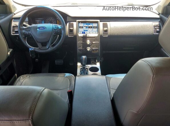 2FMGK5C88GBA05751 2016 FORD FLEX Gray Vista del salpicadero